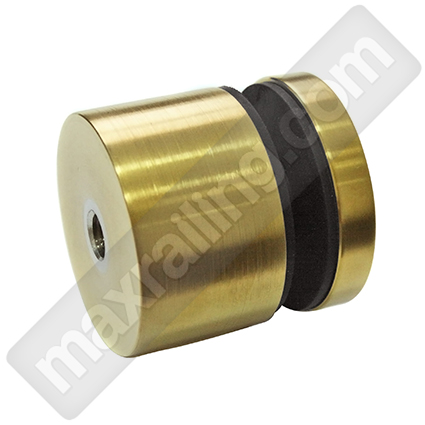 Styklodyrjach gold zlaten sateniran Ф50mm. Златен станиран стъклодържач Ф50мм.